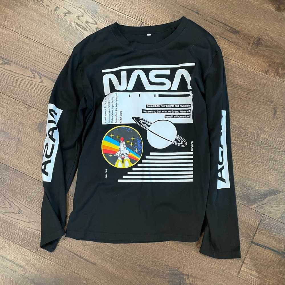 Nasa Long Sleeve Top - Size Large